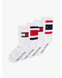 Tommy Hilfiger - 4 Pack Flag Socks - Lyst