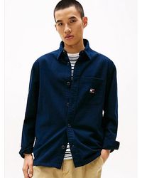 Tommy Hilfiger - Strukturiertes Oversized Fit Hemd - Lyst