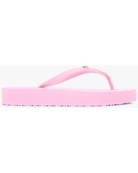 Tommy Hilfiger - Repeat Logo Platform Flip-flops - Lyst
