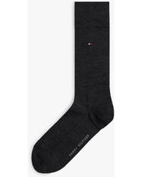 Tommy Hilfiger - Lot De 1 Paire De Chaussettes À Drapeau Brodé - Lyst