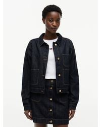 Tommy Hilfiger - Tone Button Denim Jacket - Lyst