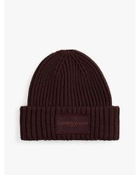 Tommy Hilfiger - Ribgebreide Beanie Met Ton-Sur-Ton Logopatch - Lyst
