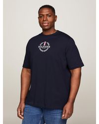 Tommy Hilfiger - Plus Archive Logo Regular Fit T-shirt - Lyst