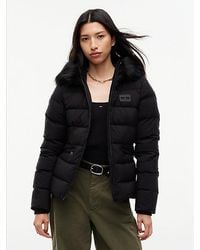 Tommy Hilfiger - Slim Down Hooded Puffer Jacket - Lyst
