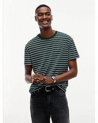 Tommy Hilfiger - Tommy Jeans Tommy Flag Stripe Jersey T-Shirt - Lyst
