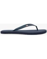 Tommy Hilfiger - Chic Enamel Flag Flip-flops - Lyst