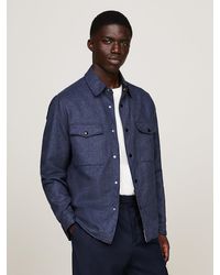 Tommy Hilfiger - Giacca Imbottita Stile Camicia - Lyst