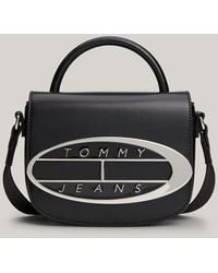 Tommy Hilfiger - Logo Plaque Crossover Bag - Lyst