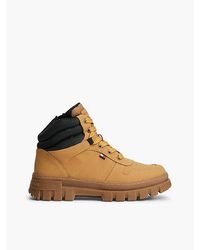 Tommy Hilfiger - Warm Lined Cleat Lace Up Boots - Lyst