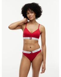 Tommy Hilfiger - Heritage Moulded Push-up Bralette - Lyst