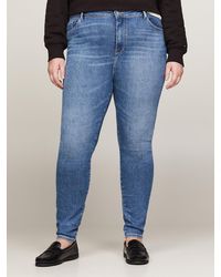 Tommy Hilfiger - Jean ultra skinny Harlem Curve TH Flex taille haute - Lyst