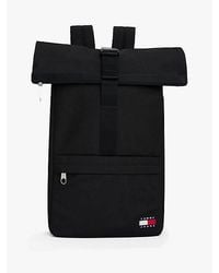 Tommy Hilfiger - Essential Rugzak Met Rolflap En Logo - Lyst