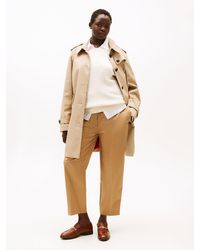 Tommy Hilfiger - Curve Slim Straight Leg Ankle Chinos - Lyst