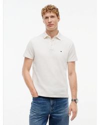 Tommy Hilfiger - Regular Fit Waffle Knit Polo Shirt - Lyst