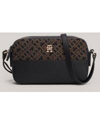 Tommy Hilfiger - Th Monogram Jacquard Camera Bag - Lyst