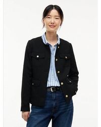 Tommy Hilfiger - Tone Button Collarless Slim Jacket - Lyst