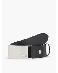 Tommy Hilfiger - Ledergürtel Mit Pinschließe - Lyst