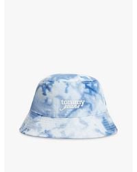 Tommy Hilfiger - Logo Embroidery Tie-Dye Bucket Hat - Lyst