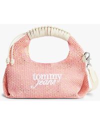 Tommy Hilfiger - Woven Crossbody Shoulder Bag - Lyst