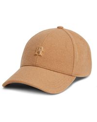 Tommy Hilfiger - Th Monogram Wool Blend Baseball Cap - Lyst