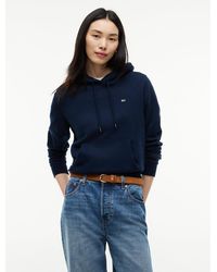 Tommy Hilfiger - Brushed Fleece Drawstring Hoody - Lyst