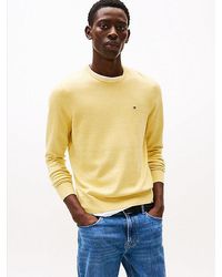 Tommy Hilfiger - Pullover Mit Flag-Stickerei - Lyst