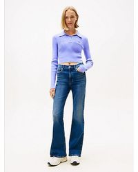 Tommy Hilfiger - Sylvia High Rise Skinny Flared Jeans - Lyst