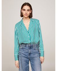 Tommy Hilfiger - Stripe Relaxed Fit Shirt - Lyst