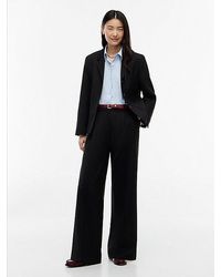 Tommy Hilfiger - Timeless Wool Blend Wide Leg Trousers - Lyst