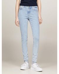Tommy Hilfiger - Nora Mid Rise Skinny Jeans - Lyst