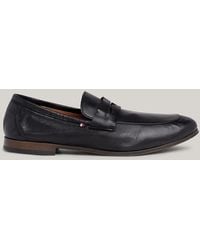 Tommy Hilfiger - Casual Leather Loafers - Lyst