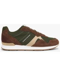 Tommy Hilfiger - Suede Mixed Texture Trainers - Lyst