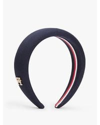 Tommy Hilfiger - Diadema Con Insignia Del Monograma Th - Lyst