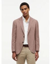 Tommy Hilfiger - Regular Fit Micro Check Single Breasted Blazer - Lyst
