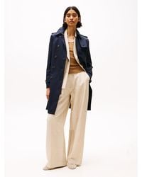 Tommy Hilfiger - Water Repellent Slim Trench Coat - Lyst