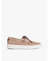 Tommy Hilfiger - Hybride Suède Bootschoen Met Veters - Lyst