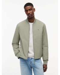 Tommy Hilfiger - Logo Water Repellent Bomber Jacket - Lyst