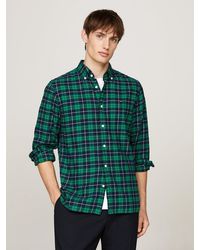 Tommy Hilfiger - Brushed Check Regular Fit Shirt - Lyst