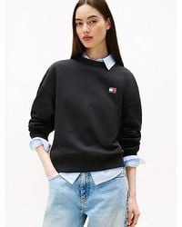 Tommy Hilfiger - Boxy Fit Sweatshirt Met Tommy-Badge - Lyst