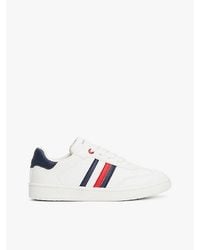 Tommy Hilfiger - Flag Contrast Heel Trainers - Lyst