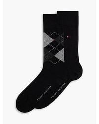 Tommy Hilfiger - 2-pack Flag Argyle Socks - Lyst