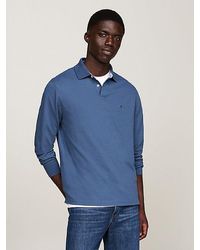 Tommy Hilfiger - Polo De Manga Larga Con Corte Regular 1985 Collection - Lyst
