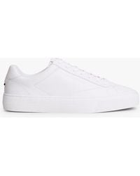 Tommy Hilfiger - Premium Leather Cupsole Trainers - Lyst