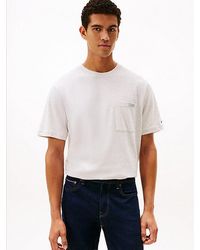Tommy Hilfiger - Relaxed Jersey Crew Neck T-shirt - Lyst