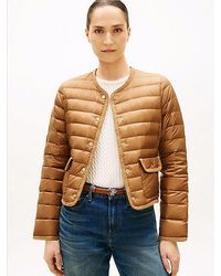 Tommy Hilfiger - Water Repellent Lightweight Down Slim Jacket - Lyst