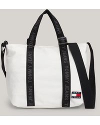 Tommy Hilfiger - Essential Repeat Logo Small Tote - Lyst