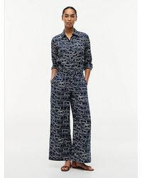 Tommy Hilfiger - Relaxed Wide Leg Pure Linen Trousers - Lyst