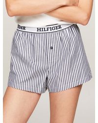 Tommy Hilfiger - Hilfiger Monotype Logo Pyjama Shorts - Lyst