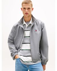 Tommy Hilfiger - Collar Logo Water Repellent Zip-Thru Jacket - Lyst