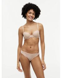 Tommy Hilfiger - Lace Trim Balconette Underwired Bra - Lyst